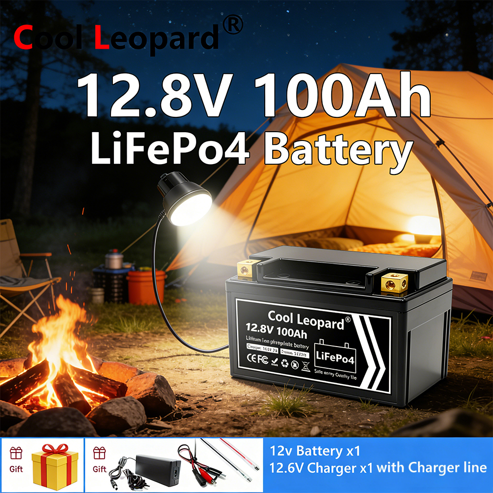 Fish Finder Charger - Легкий аккумулятор LiFePO4 12 В, 100
