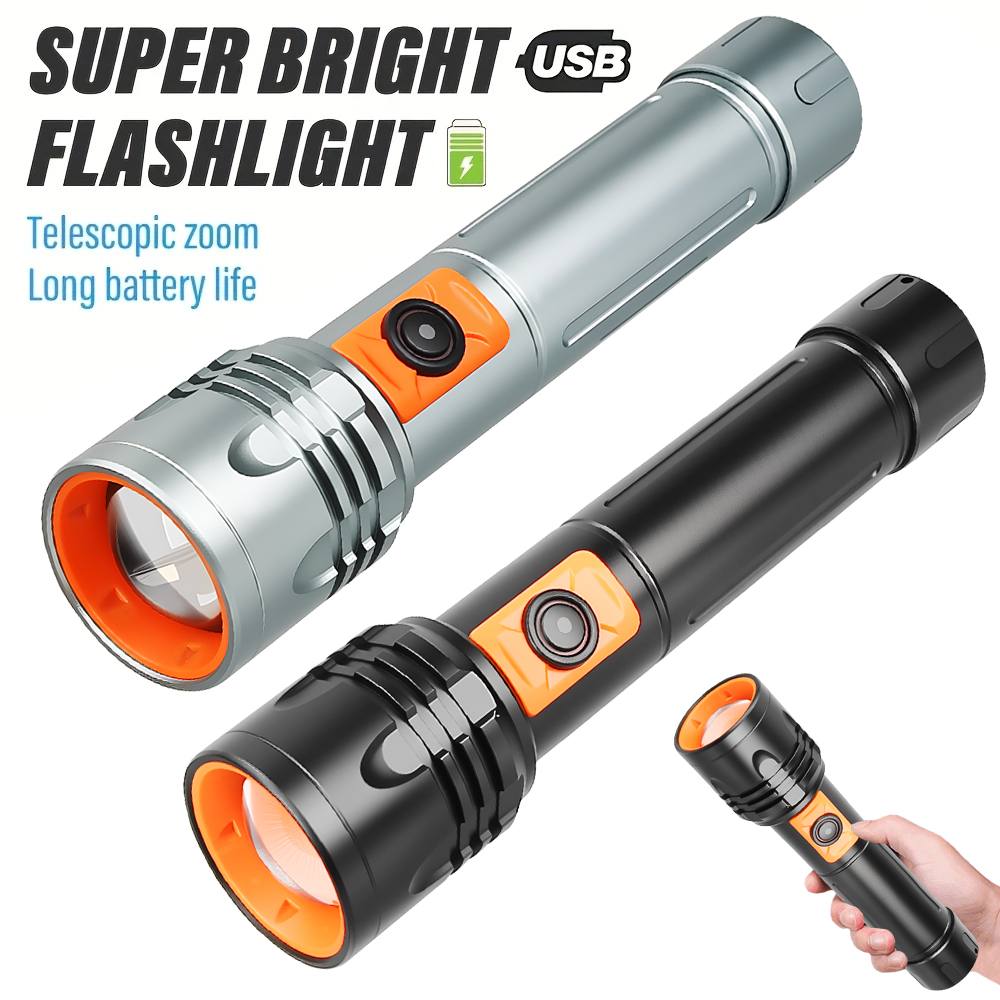 Fishing Light - Мощный светодиодный фонарик, перезаряжаемый через USB