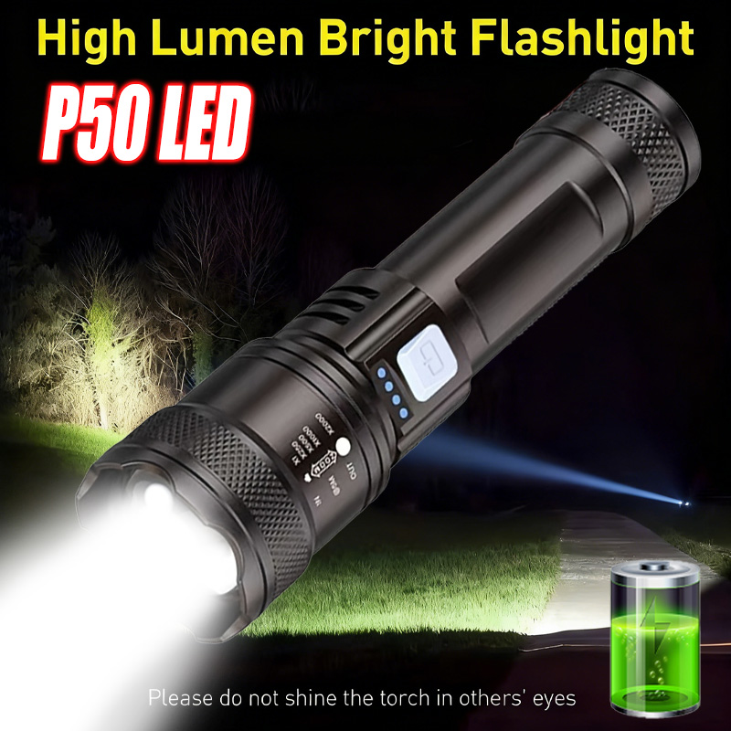 Fishing Light - Светодиодный фонарик высокой мощности, перезаряжаемый через