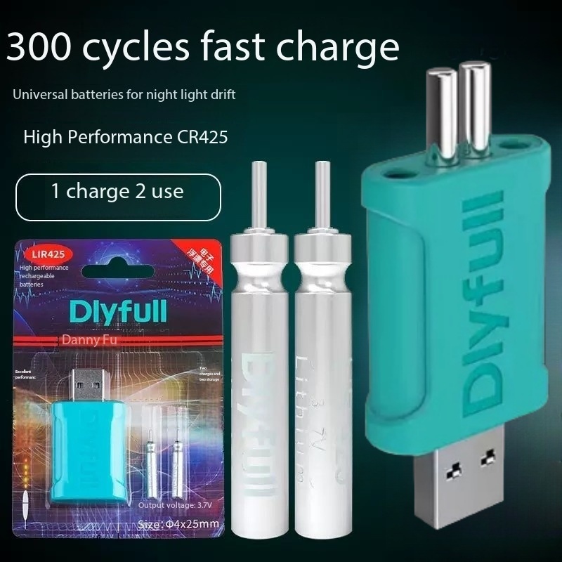 Fish Finder Charger - Светящийся поплавок CR425 Аккумуляторная батарея LIR425