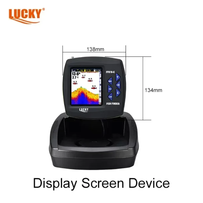 Fish Finder - Новый эхолот LUCKY FF918C-WL с цветным