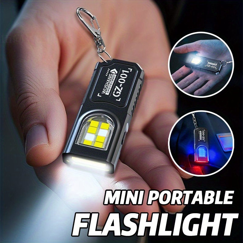 Fishing Light - Мощный мини-фонарик COB LED на брелоке,