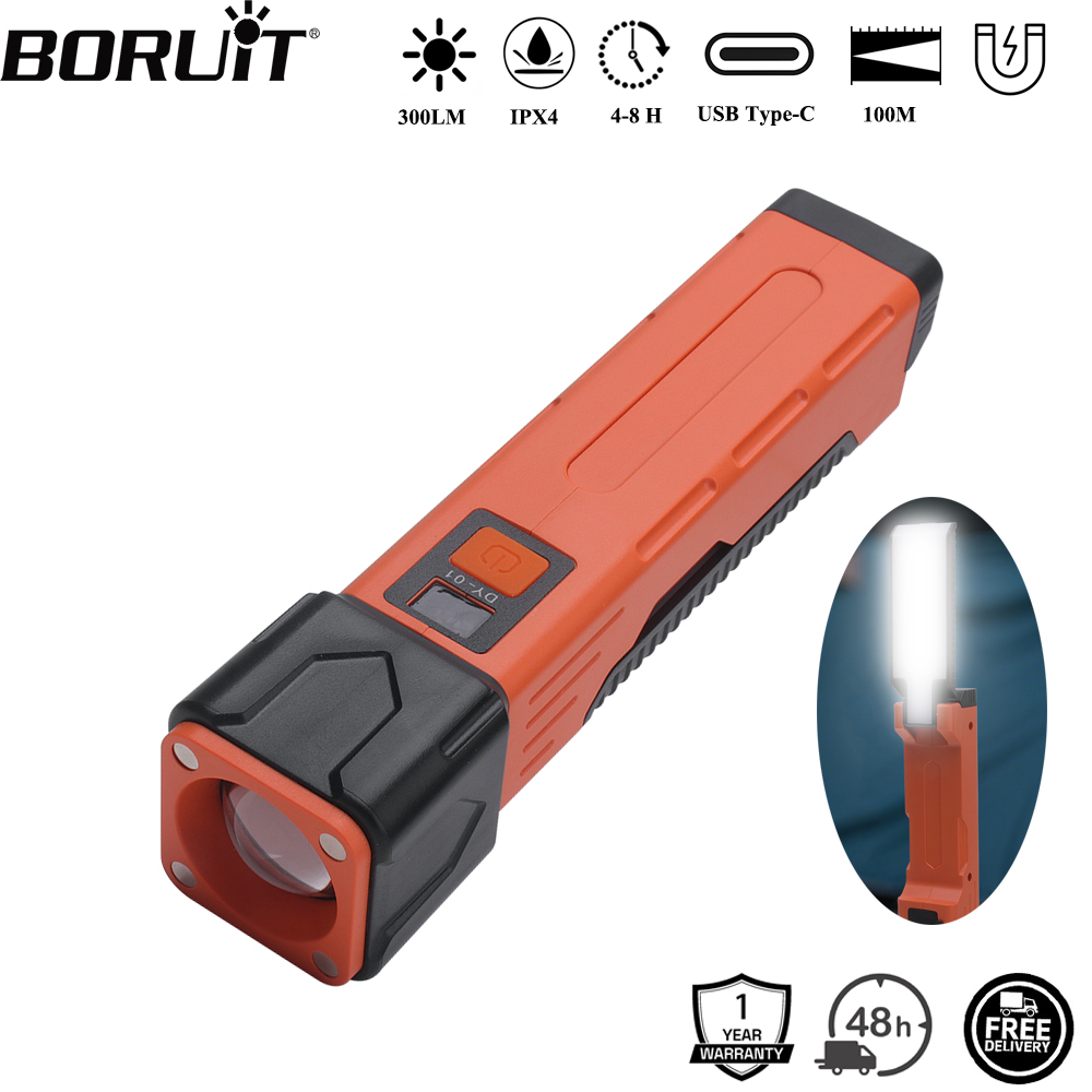 Fishing Light - BORUiT 300LM светодиодный рабочий фонарь с
