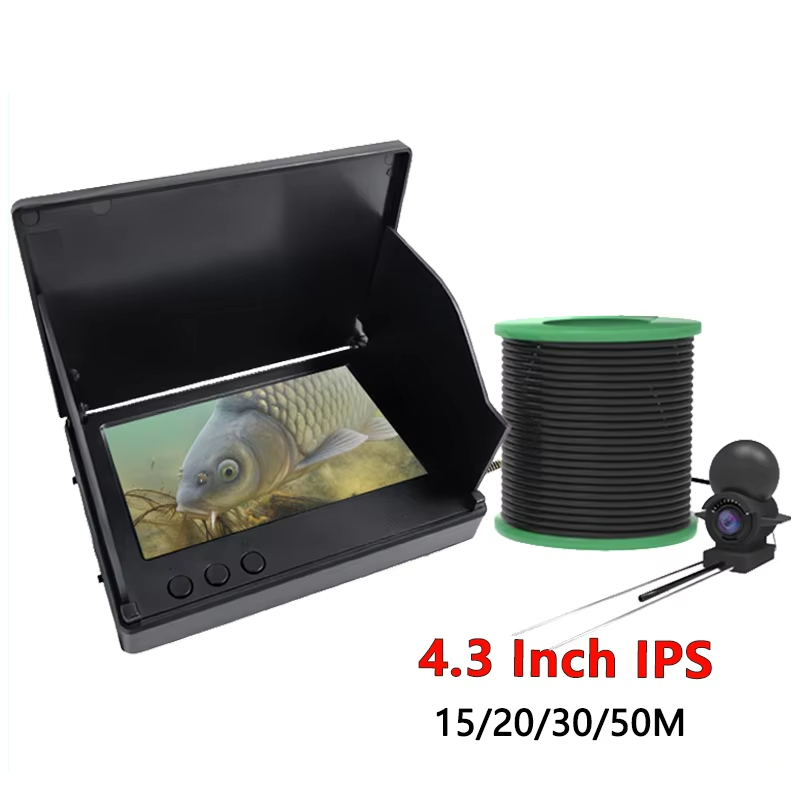 Fish Finder Portable - Портативный эхолот Dodosee 1080P с ЖК-дисплеем