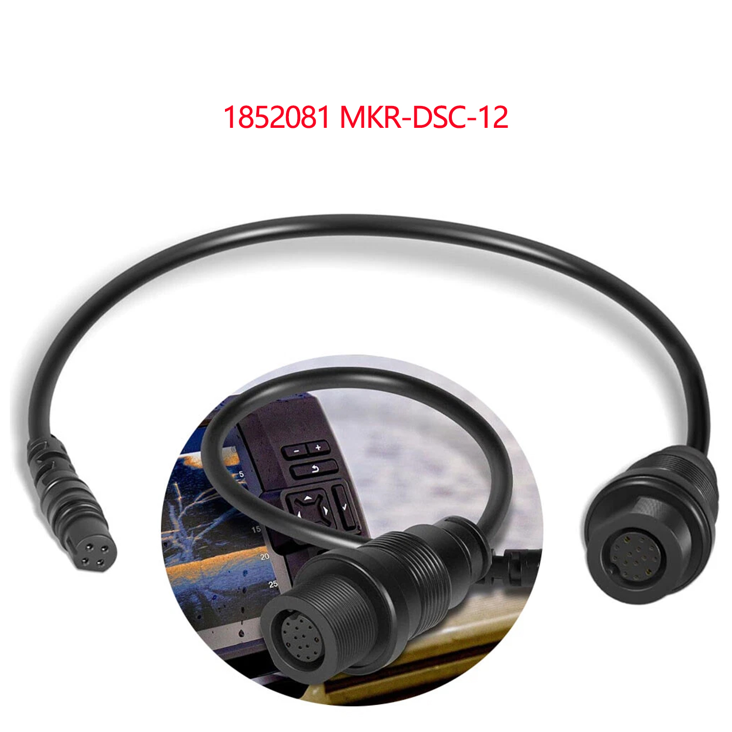 Fish Finder - 1852081 MKR-DSC-12 4-контактный адаптер для эхолота
