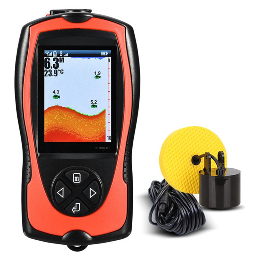 Fish Finder - Проводной эхолот с цветным HD-экраном на