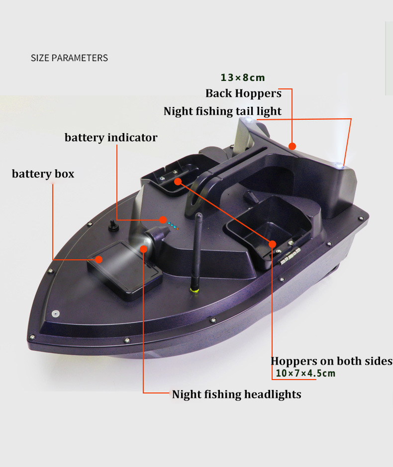 GPS RC Наживка Лодка Эхолот Ло – обзор и цена Fish Finder Gps