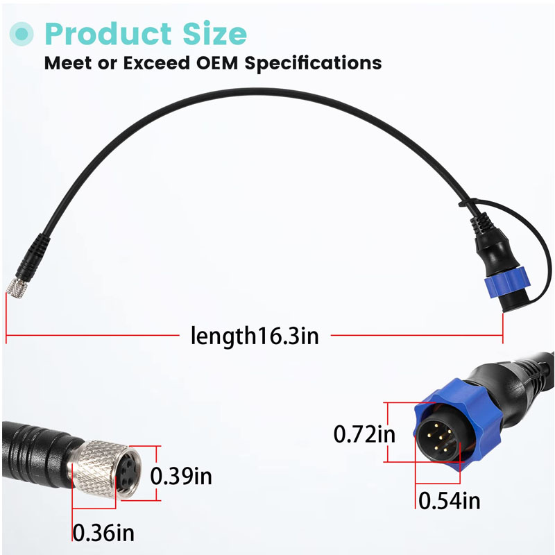 1852060 , 29594, кабель-перехо – обзор и цена Fish Finder Cable