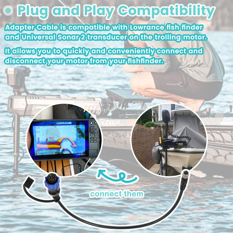 1852060 , 29594, кабель-перехо – обзор и цена Fish Finder Cable