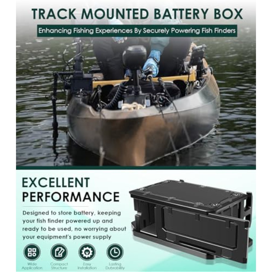 Коробка для аккумуляторов на т – обзор и цена Fish Finder Mount