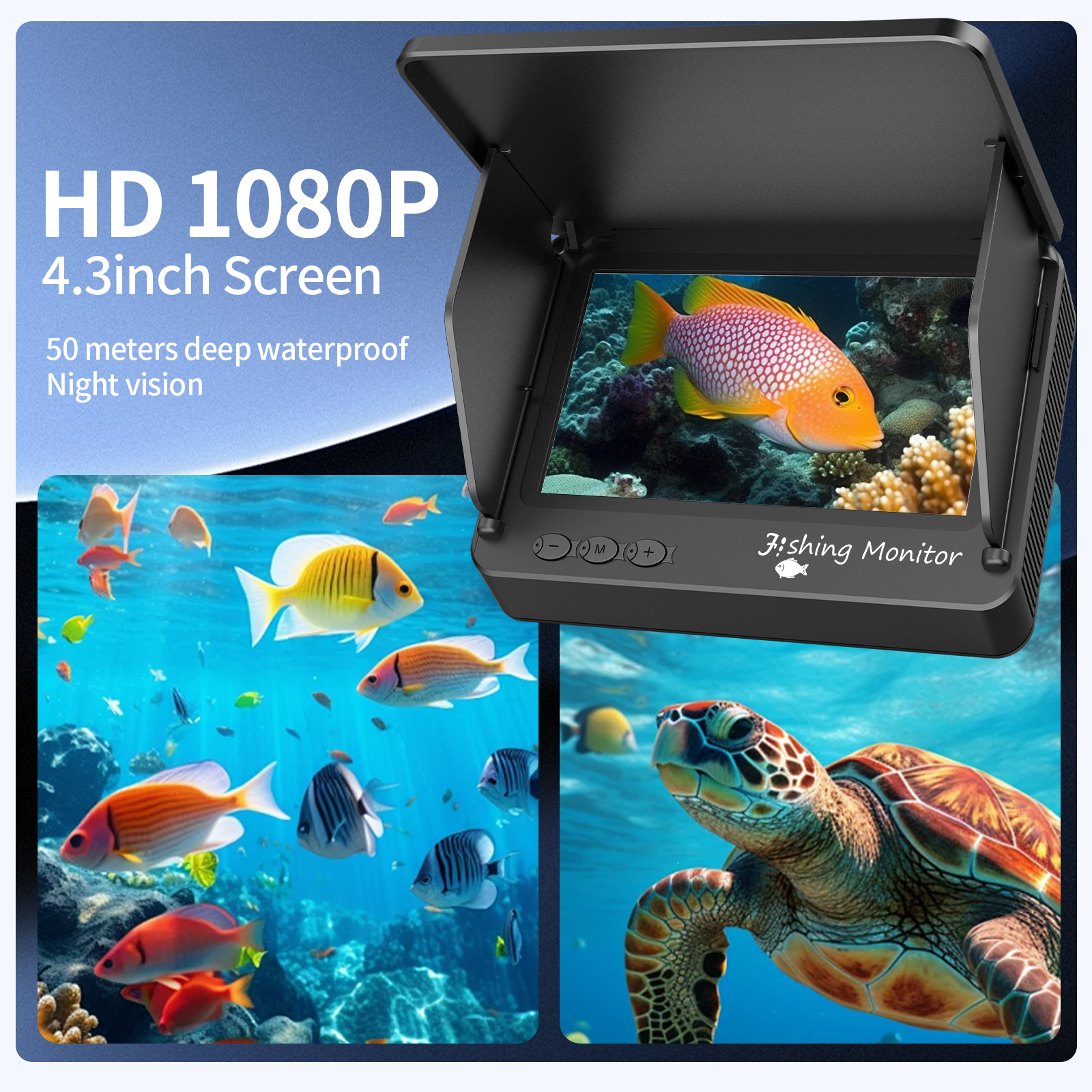 Подводная камера для рыбалки 1 – обзор и цена Fish Finder Portable