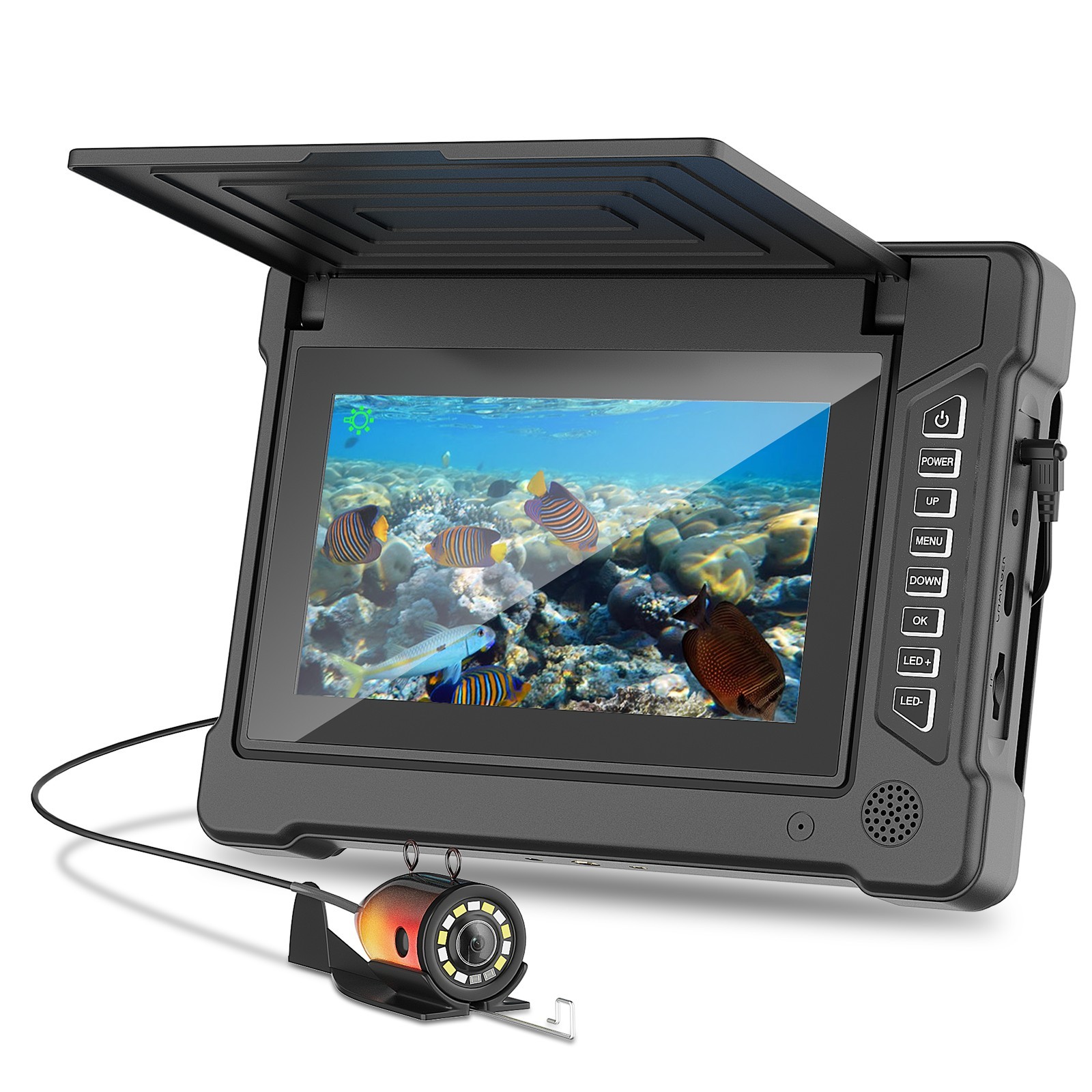 7-дюймовая подводная камера дл – обзор и цена Fish Finder Cable