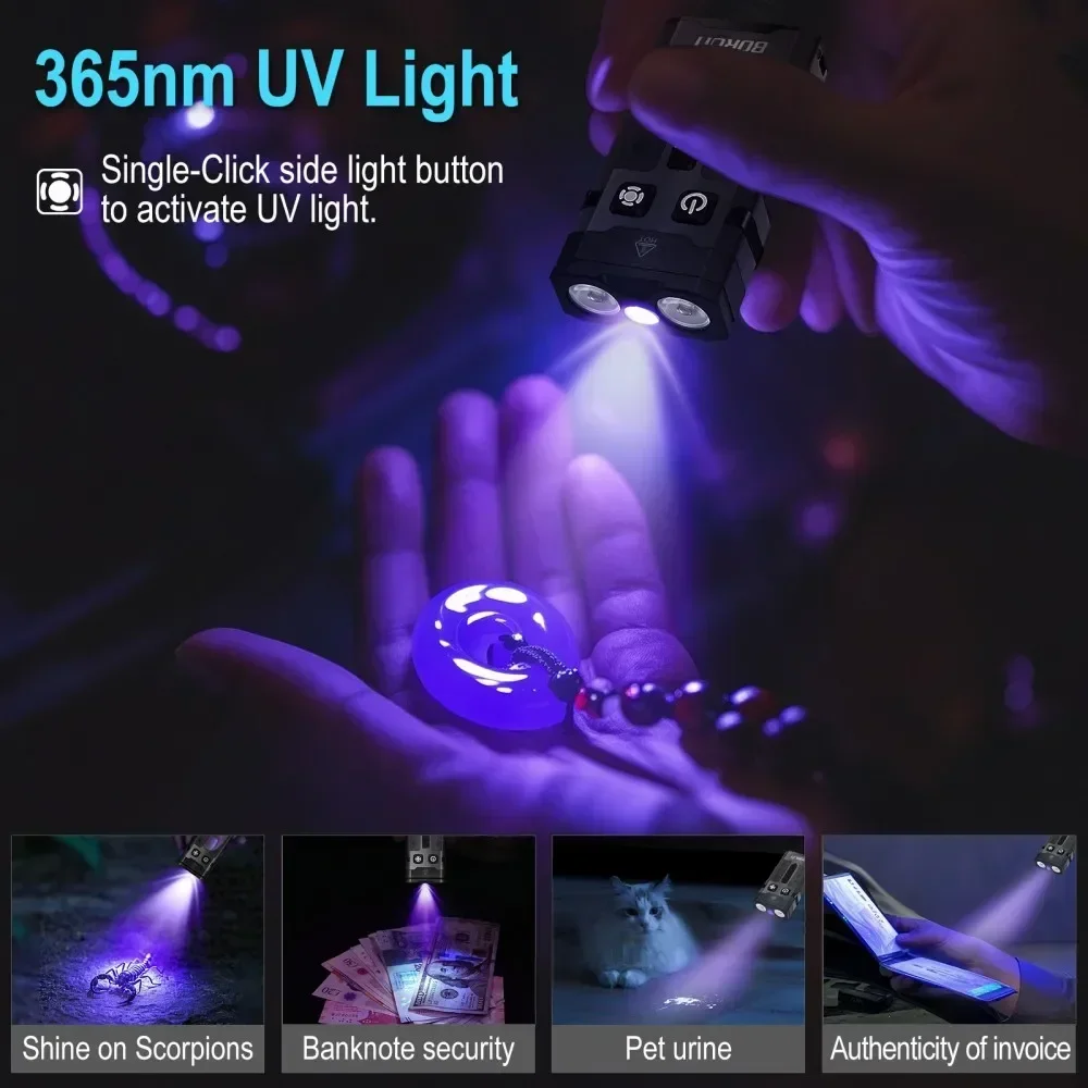 BORUiT EV20 1100LM EDC УФ-брел – обзор и цена Fishing Light