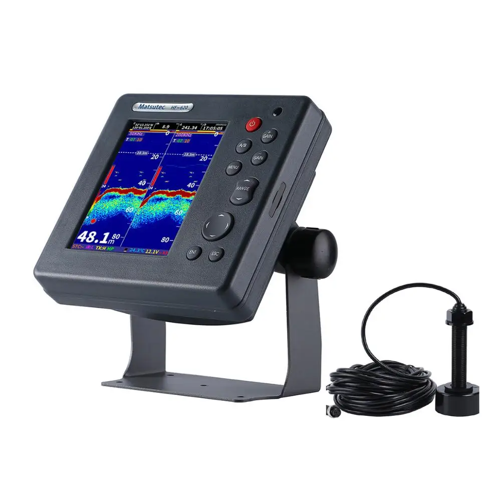 Matsutec HF-620 МОРСКОЙ ЦВЕТ E – обзор и цена Fish Finder Charger