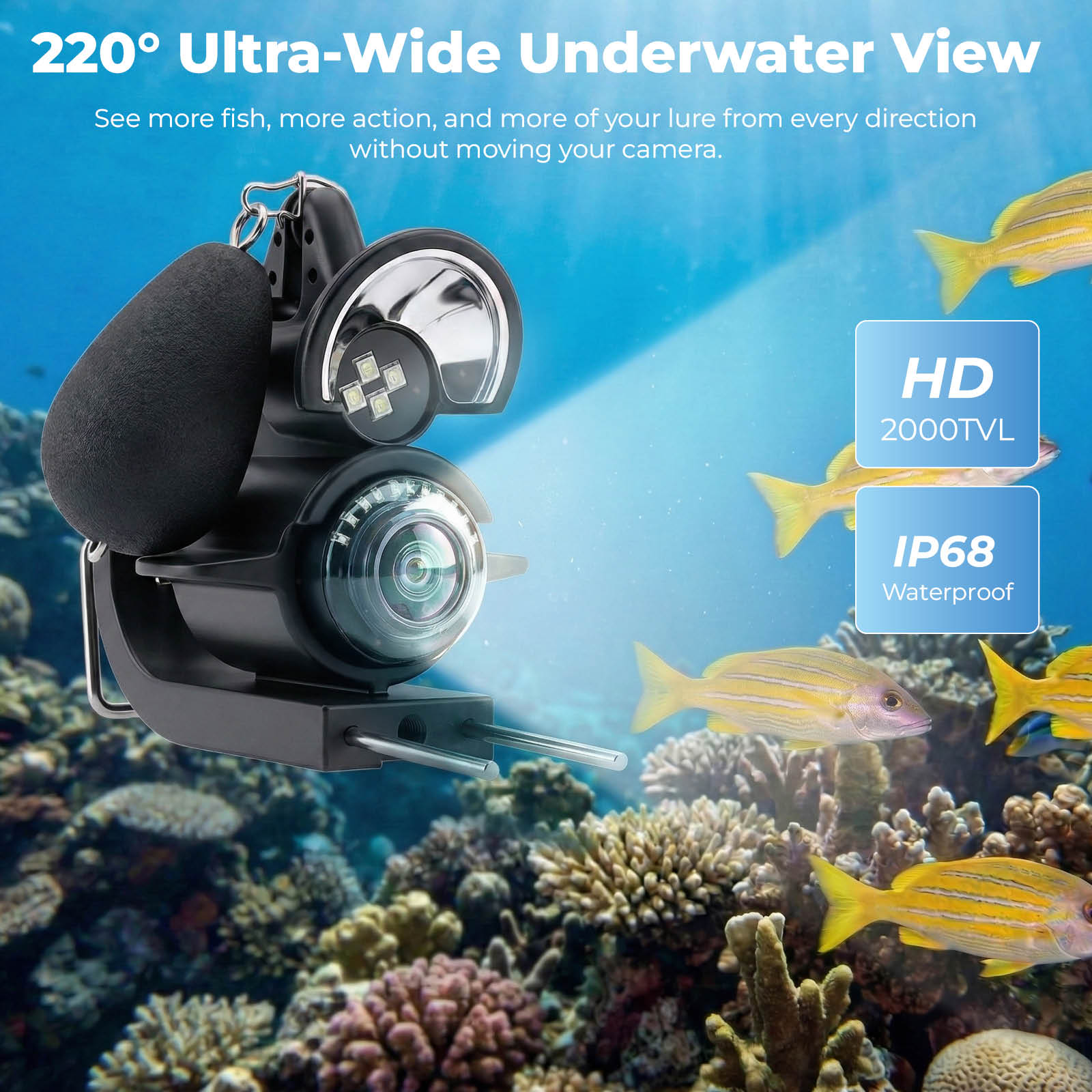 Портативный подводный визуальн – обзор и цена Fish Finder Portable