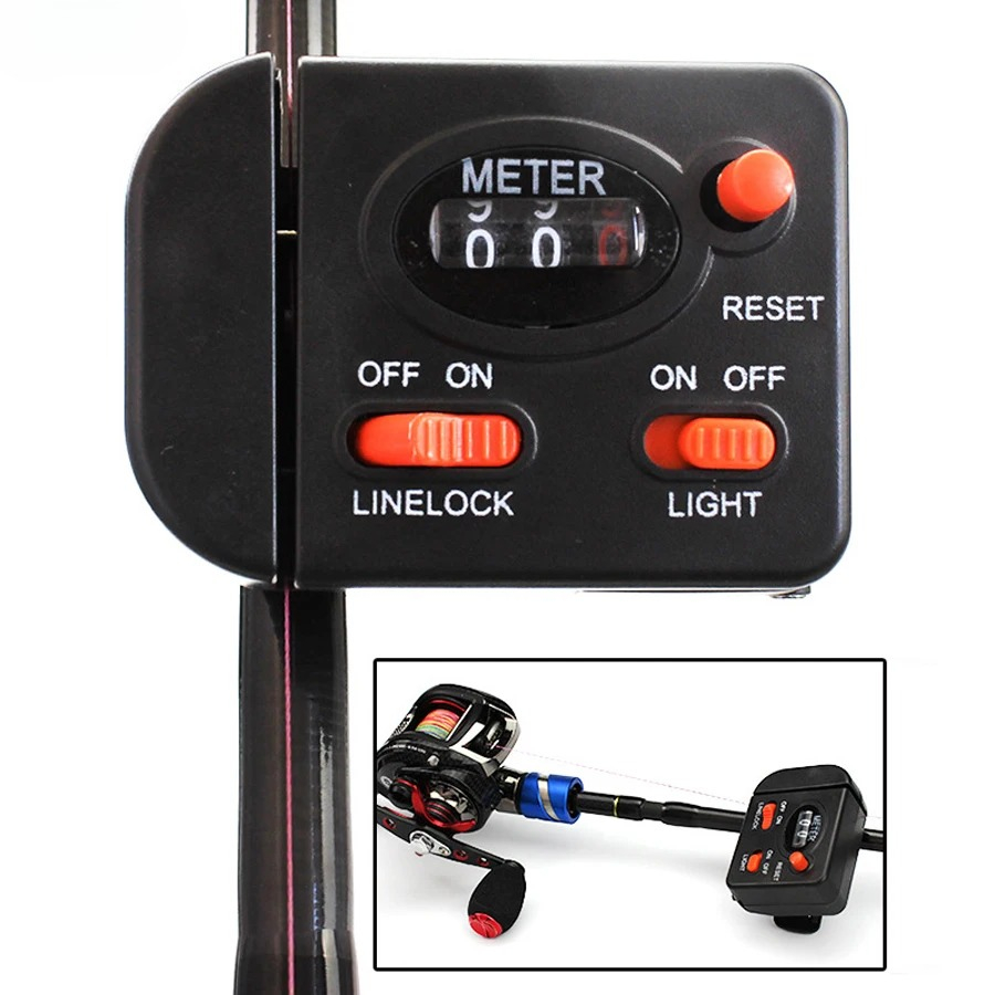 Цифровой счетчик лески, диспле – обзор и цена Fishing Depth Finder