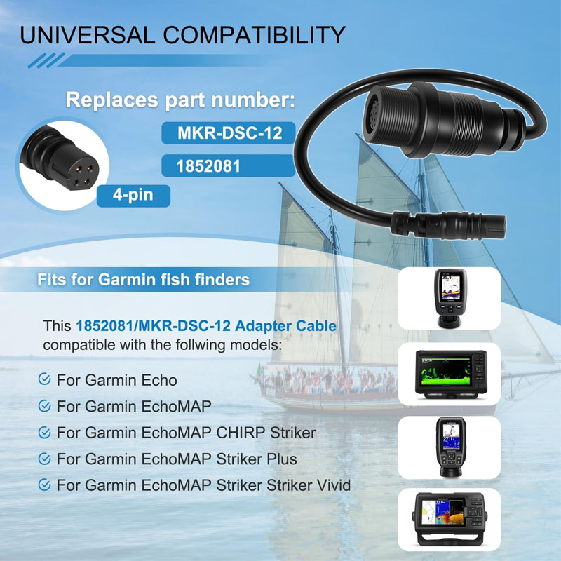 1852081 MKR-DSC-12 4-контактны – обзор и цена Fish Finder