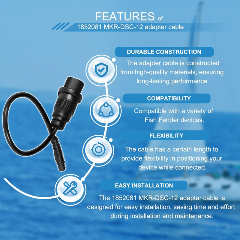 1852081 MKR-DSC-12 4-контактны – обзор и цена Fish Finder
