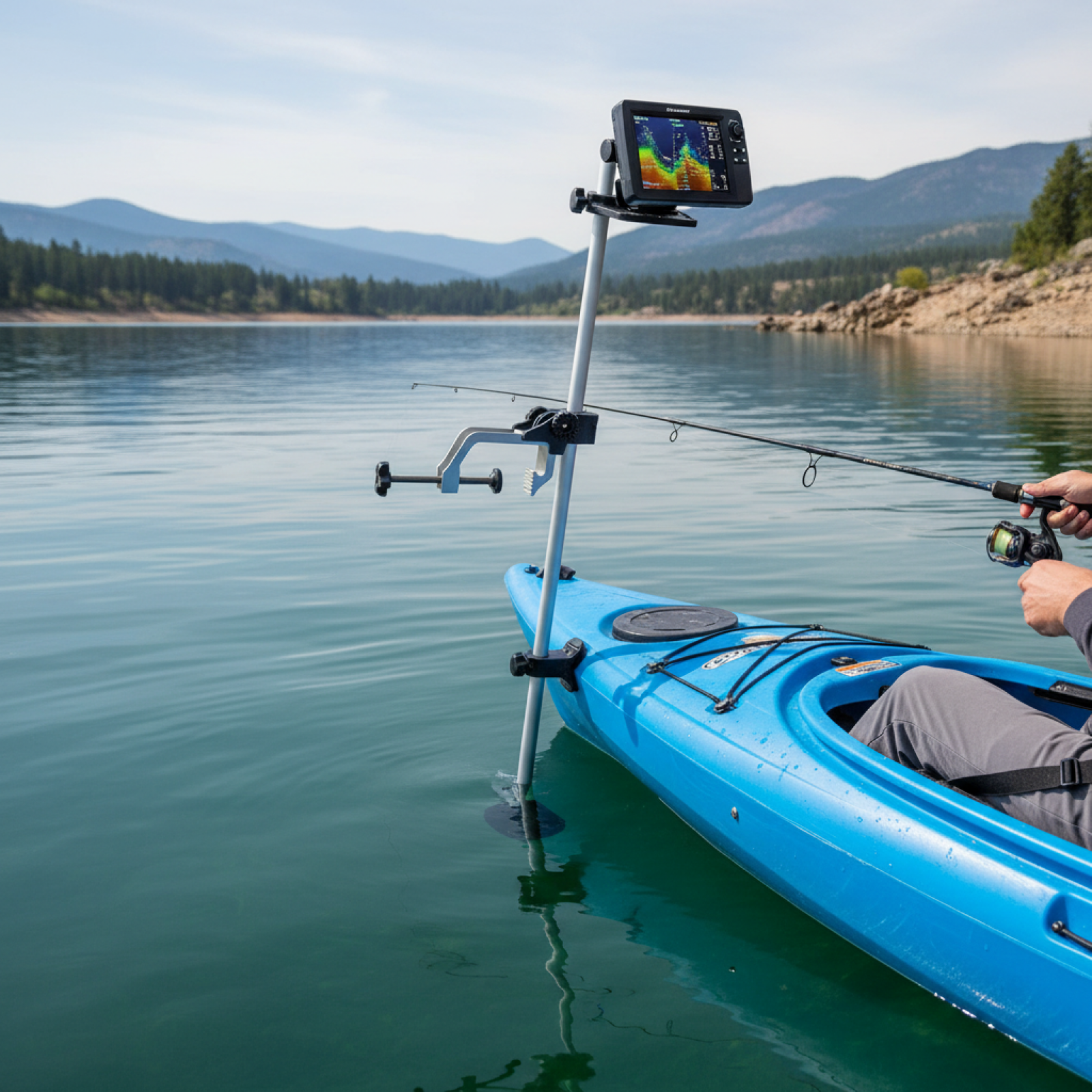 Крепление для эхолота для каяк – обзор и цена Fish Finder Mount