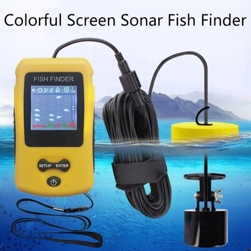 77HC Портативные сонарские рыб – обзор и цена Fish Finder Portable
