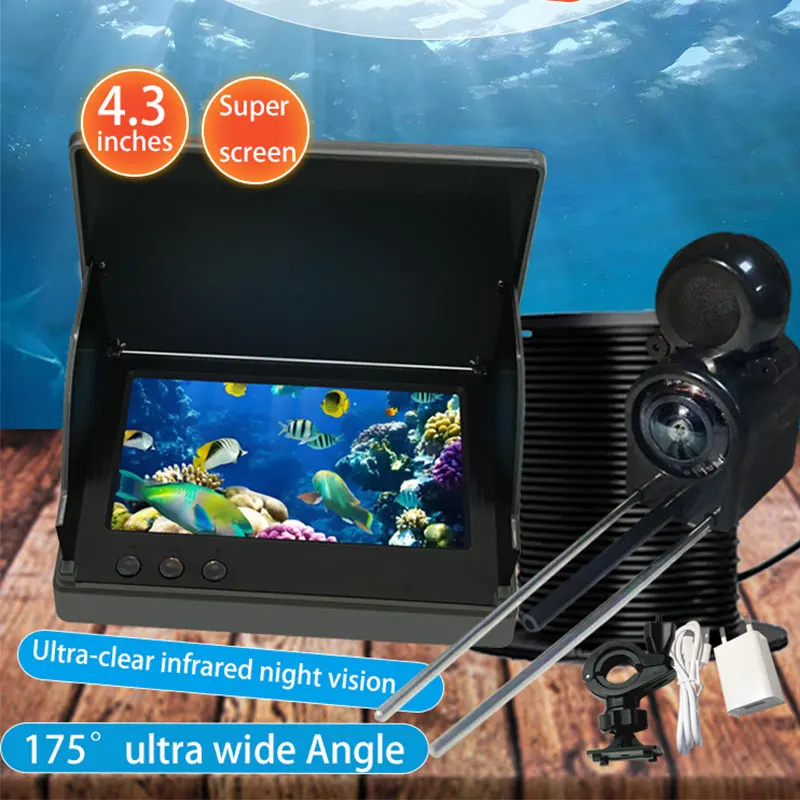 YS43A 4,3-дюймовый детектор ры – обзор и цена Fish Finder Battery