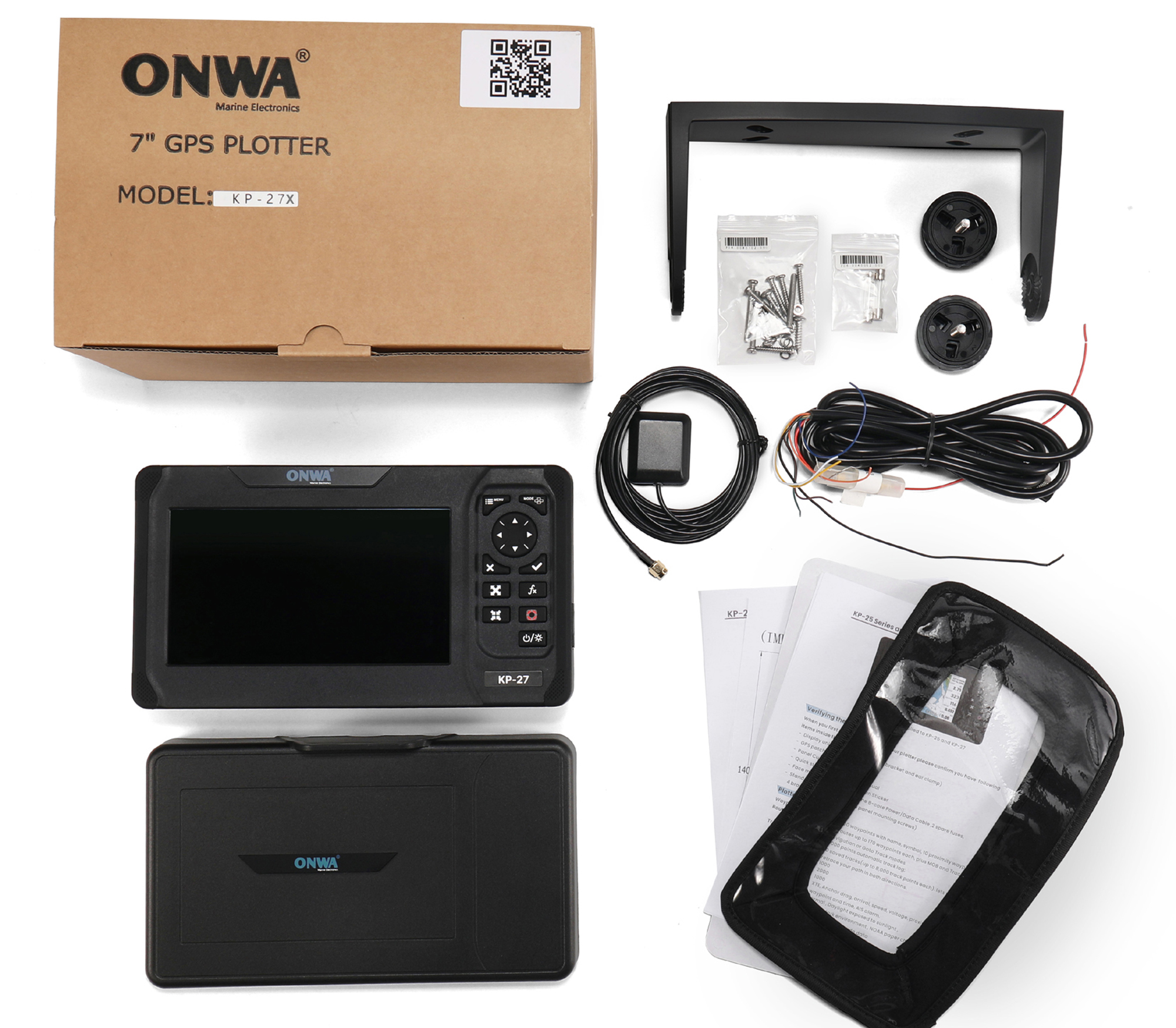 ONWA KP-27X 7-дюймовый GPS-кар – обзор и цена Fish Finder Gps