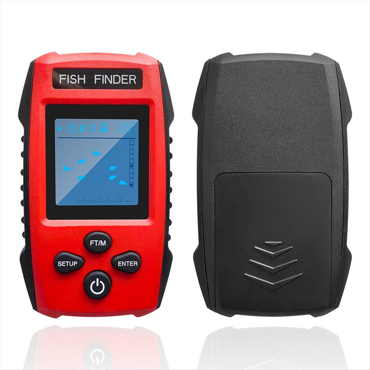 Цветной ЖК-эхолот, проводной э – обзор и цена Fish Finder Transducer
