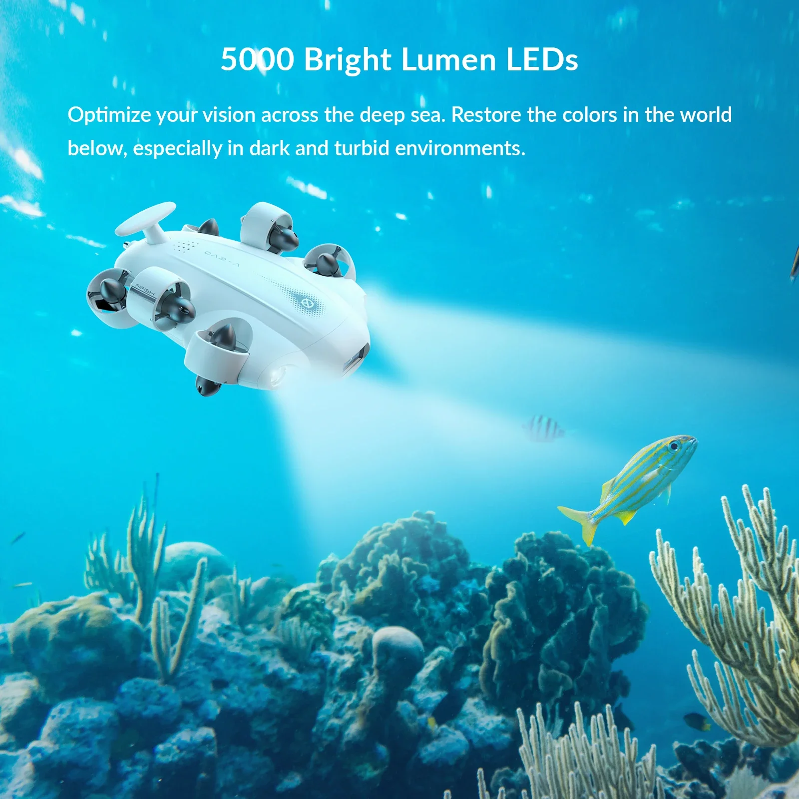 Подводная камера FIFISH V-EVO  – обзор и цена Underwater Camera