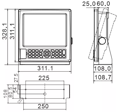 Xinuo 12 дюймов HM-5912(N)/15  – обзор и цена Fishing Gps