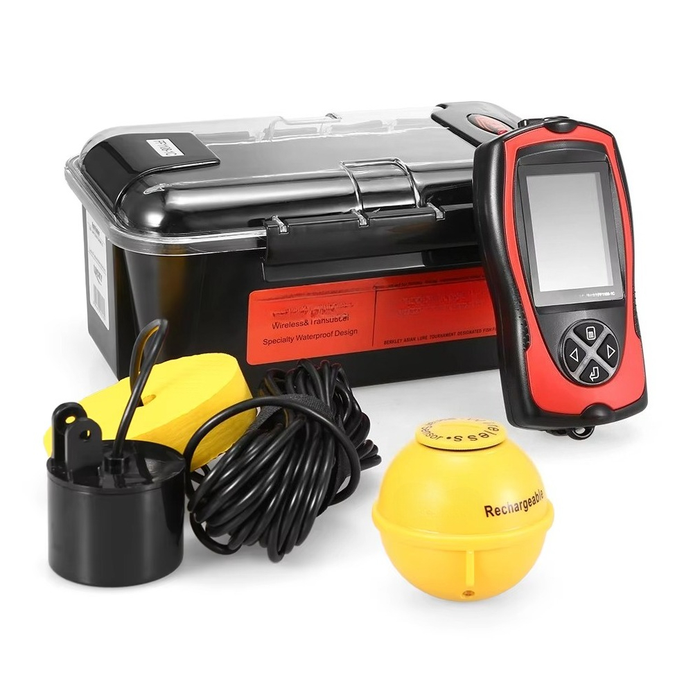 Портативный эхолот с датчиком  – обзор и цена Fish Finder Portable