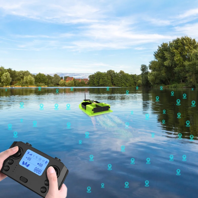Радиоуправляемая лодка для при – обзор и цена Fishing Gps