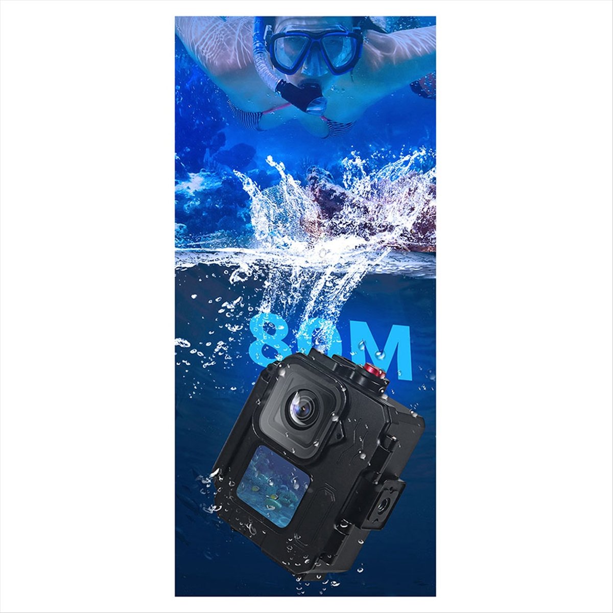 Водонепроницаемый чехол N05R 8 – обзор и цена Underwater Camera